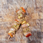 Brochette de Poulet mariné