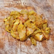 Fricassé de Poulet Mariné